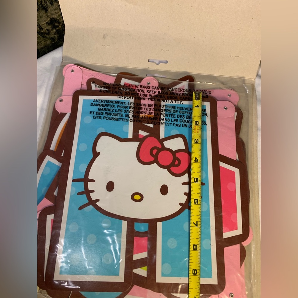 Hello Kitty Jumbo Letter Banner Kit